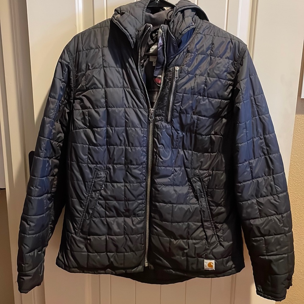 Women’s Hooded Carhartt Black Jacket